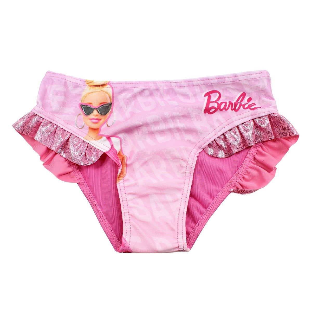 Maillot de bain barbie - 4/5A Fille - Enfant - Rose - 85%Polyester 15% ELASTHANE - TrendyFlair