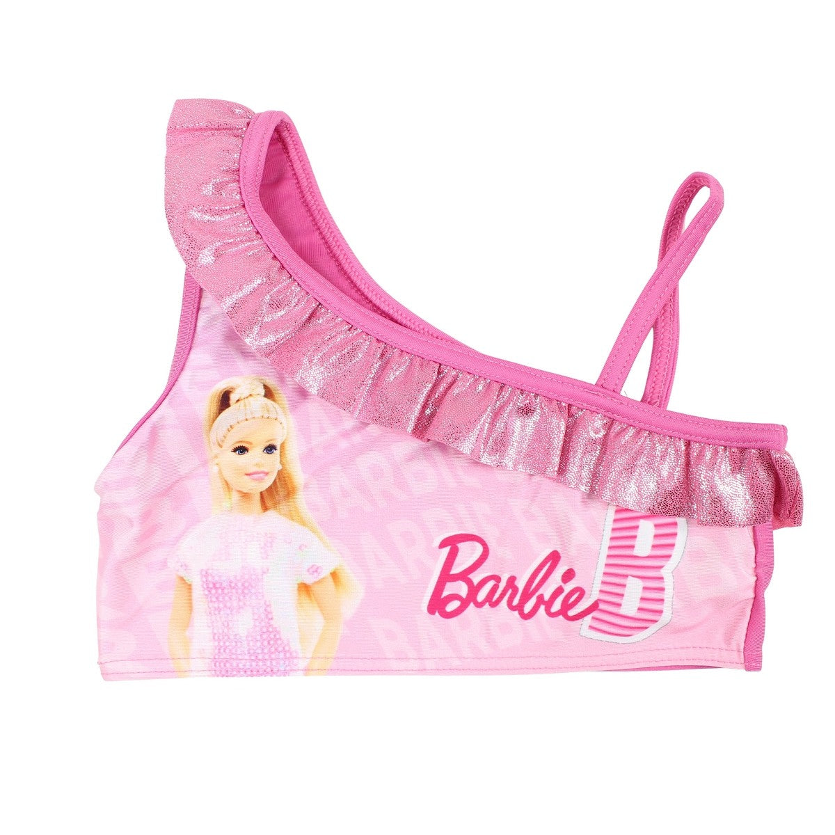 Maillot de bain barbie - 4/5A Fille - Enfant - Rose - 85%Polyester 15% ELASTHANE - TrendyFlair