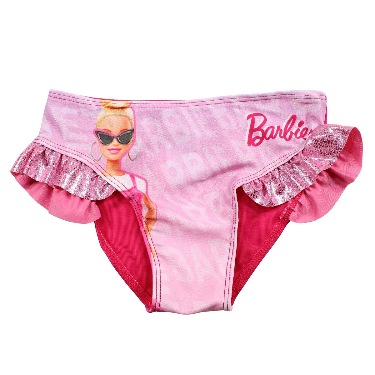 Maillot de bain barbie - 4/5A Fille - Enfant - Fushia - 85%Polyester 15% ELASTHANE - TrendyFlair