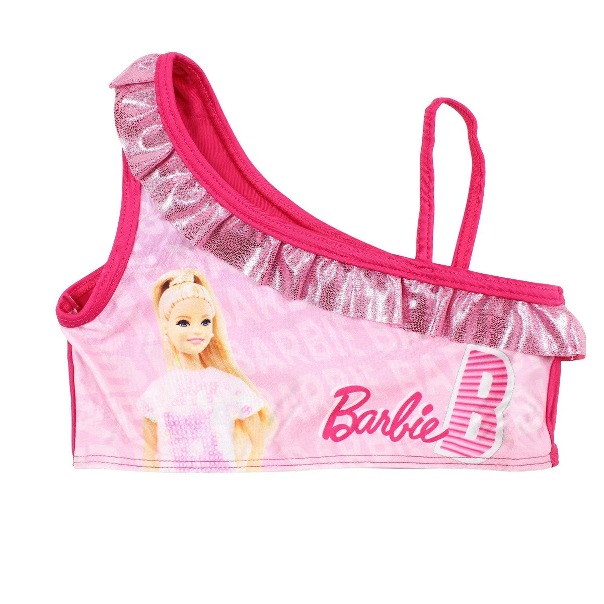 Maillot de bain barbie - 4/5A Fille - Enfant - Fushia - 85%Polyester 15% ELASTHANE - TrendyFlair