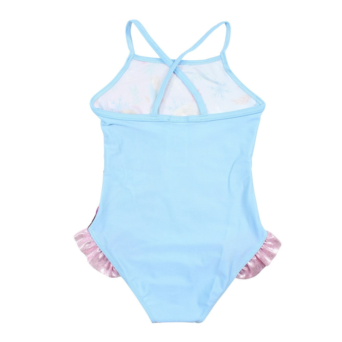 Maillot de bain La reine des neiges - 3/4A Fille - Enfant - Bleu - 85% Polyester 15% Élasthanne - TrendyFlair