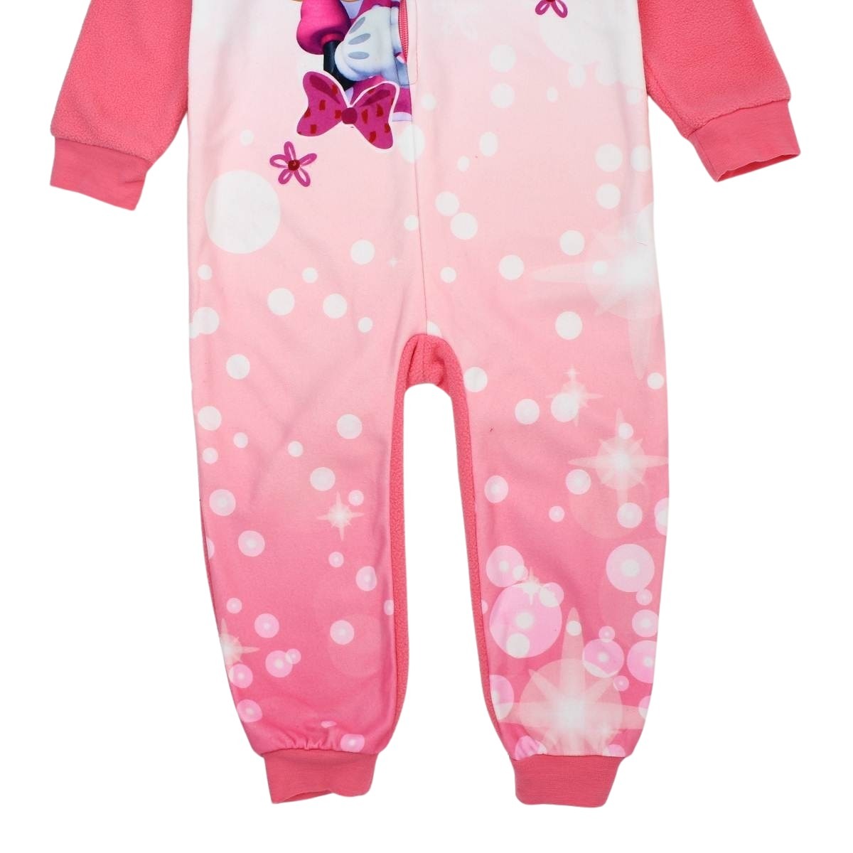 Combinaison Minnie - 4/5A Fille - Enfant - Rose - 100 % Polyester - 190 gsm Polaire - TrendyFlair