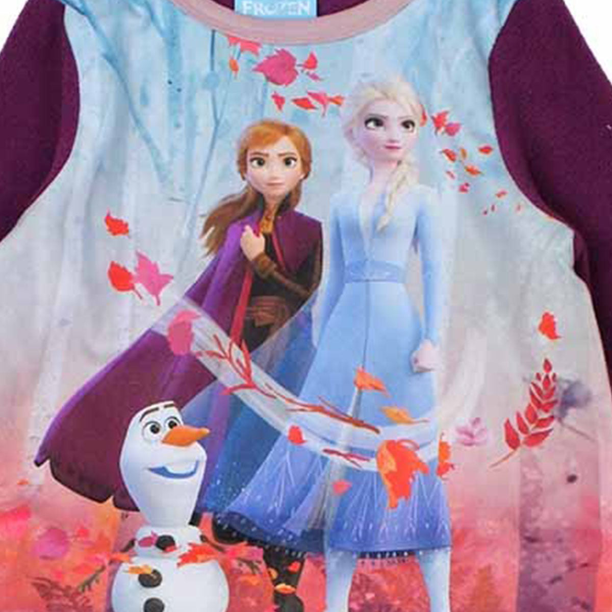Pyjama polaire La Reine des Neiges - 3A Fille - Enfant - Violet - 100 % Polyester - polaire - TrendyFlair