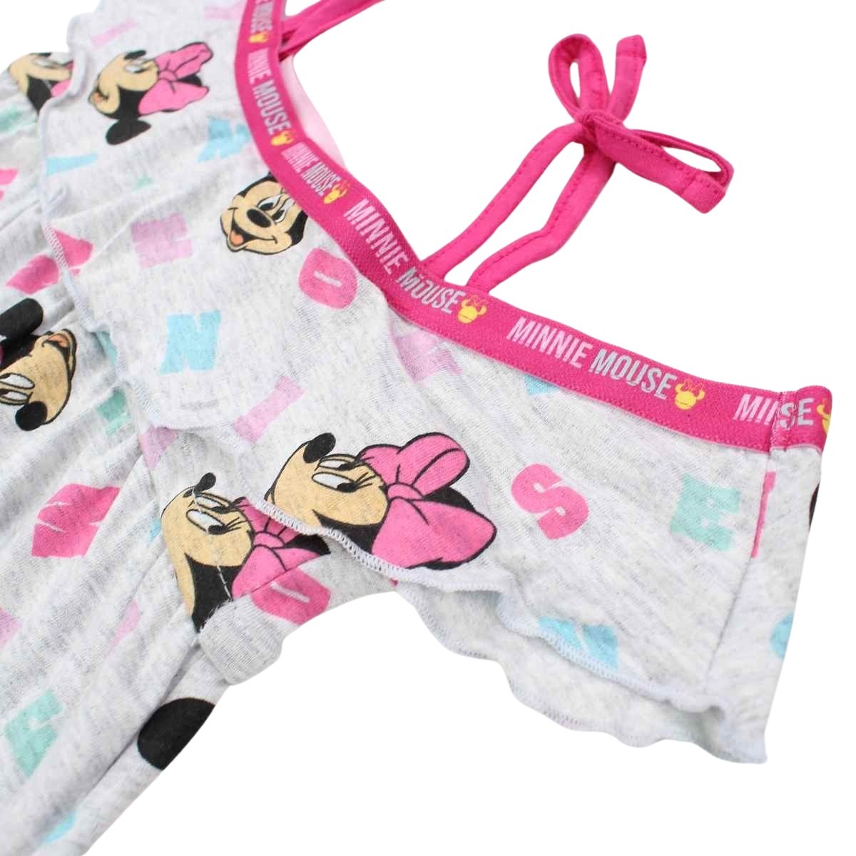 Robe Minnie - 5A Fille - Enfant - Gris - 60 % Coton - 40 % Polyester - TrendyFlair