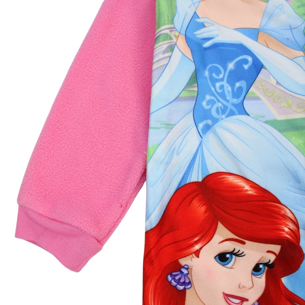 Combinaison Princesse - 4/5A Fille - Enfant - Rose - 100 % Polyester - 190 gsm Polaire - TrendyFlair