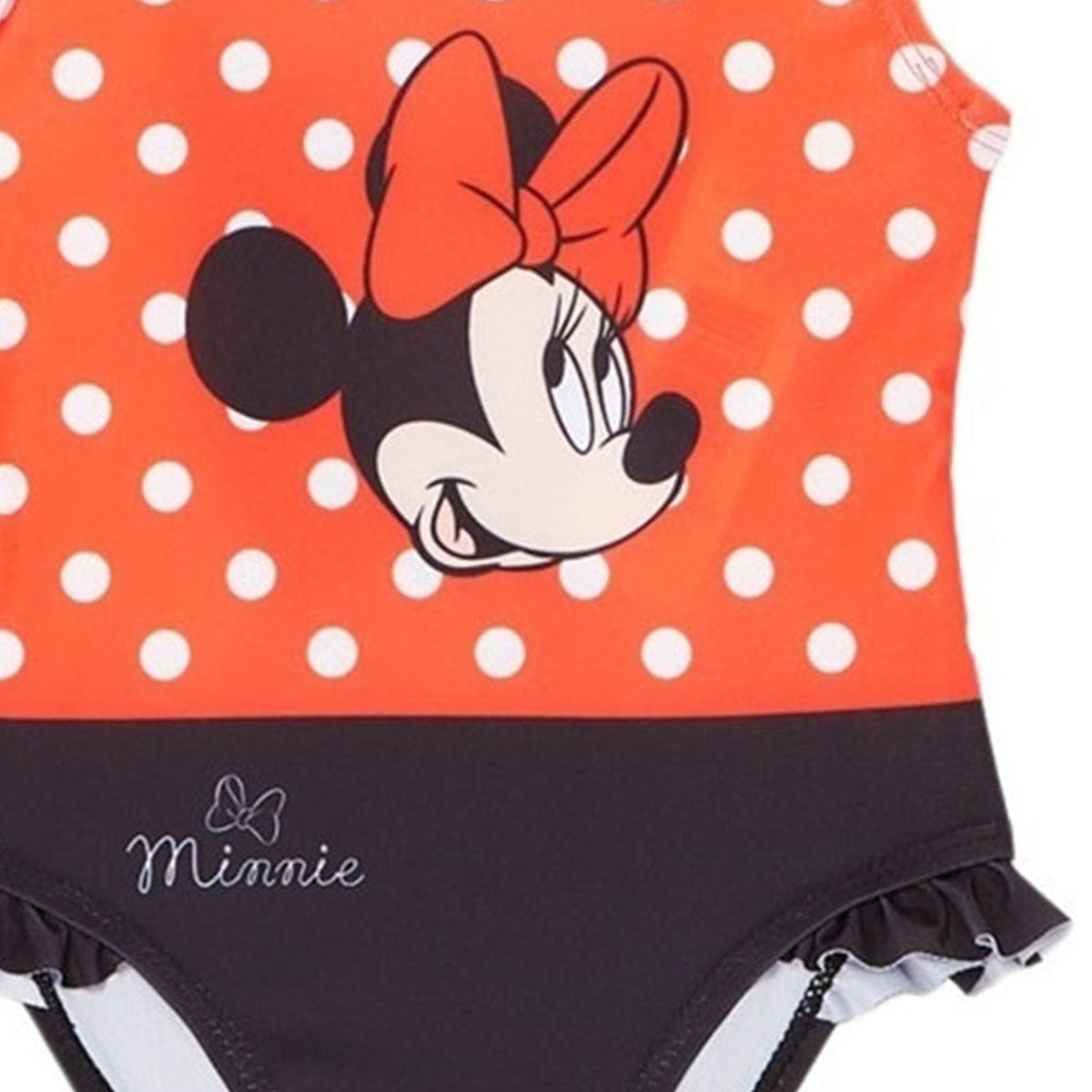 Maillot de bain Minnie - 2/3A Fille - Enfant - Rouge - 88% Polyester 12% Élasthanne 200 GSM SJ - TrendyFlair