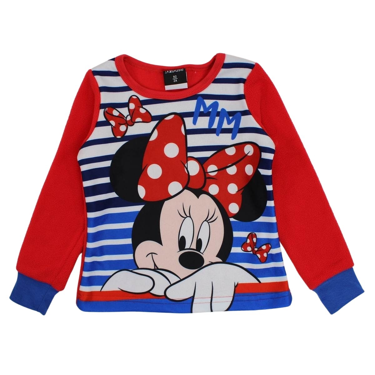 Pyjama polaire Minnie - 3A Fille - Enfant - Rouge - 100 % Polyester - 190 gsm polar fleece - TrendyFlair