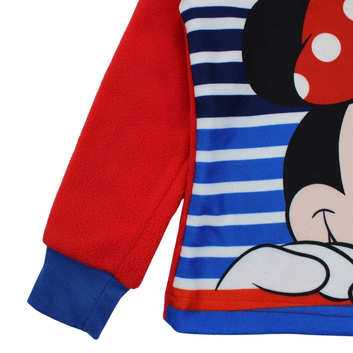 Pyjama polaire Minnie - 3A Fille - Enfant - Rouge - 100 % Polyester - 190 gsm polar fleece - TrendyFlair