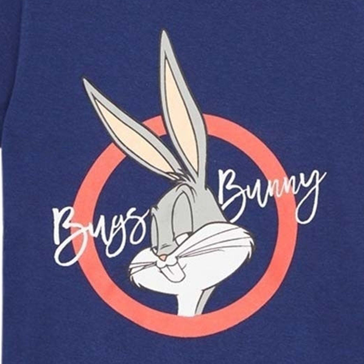 T-Shirt Bugs Bunny - 3A Garçon - Enfant - Marine - 100% Coton, 160 GSM SJ - TrendyFlair
