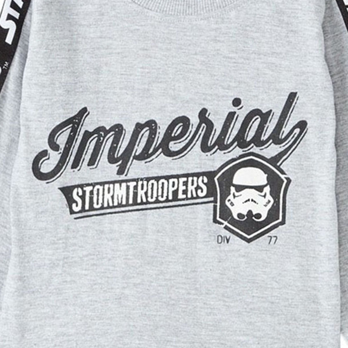 T-Shirt Star Wars - 2A Garçon - Enfant - Gris - 100% Coton, 160 GSM SJ - TrendyFlair