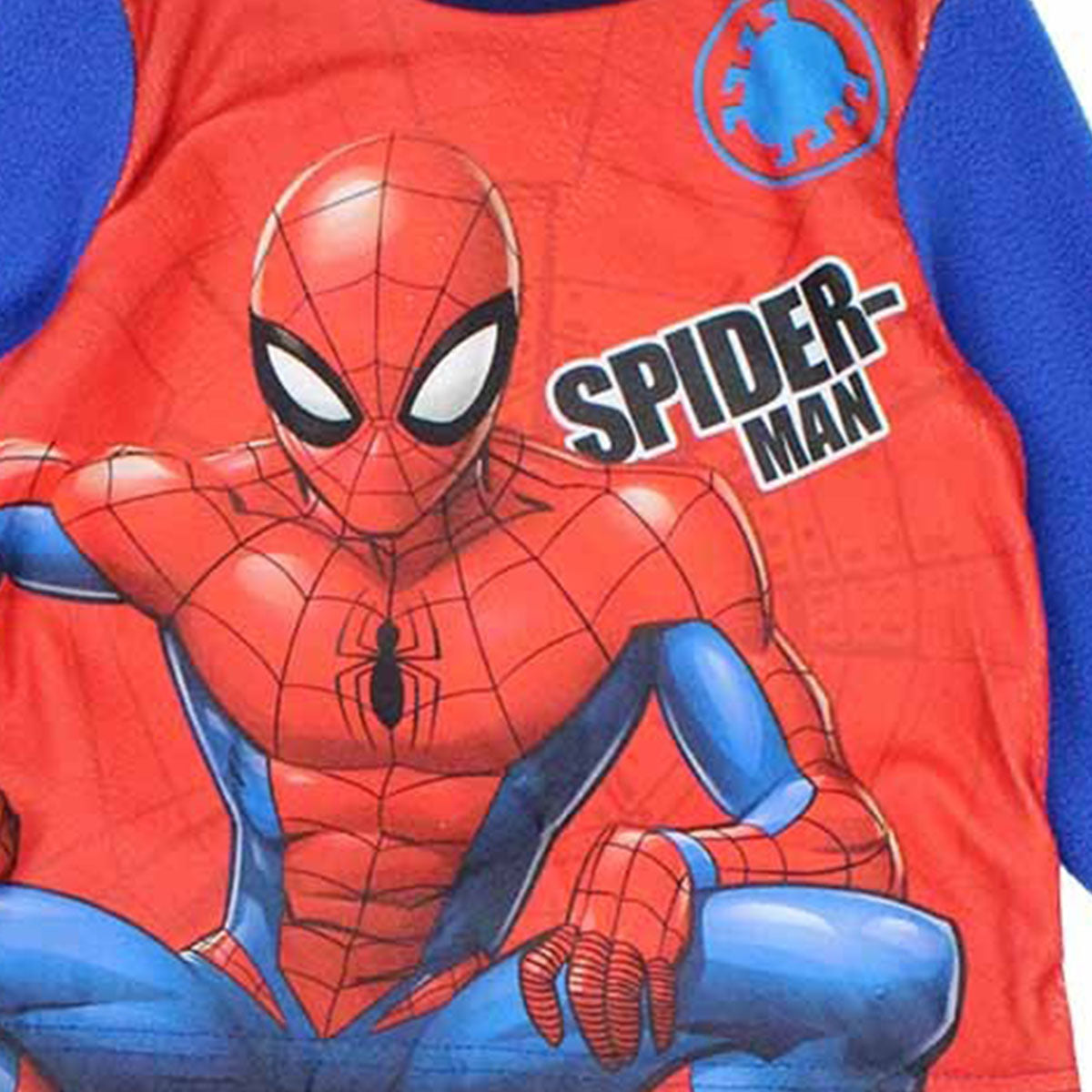 Pyjama polaire Spiderman - 3A Garçon - Enfant - Bleu - 100 % Polyester - polaire - TrendyFlair