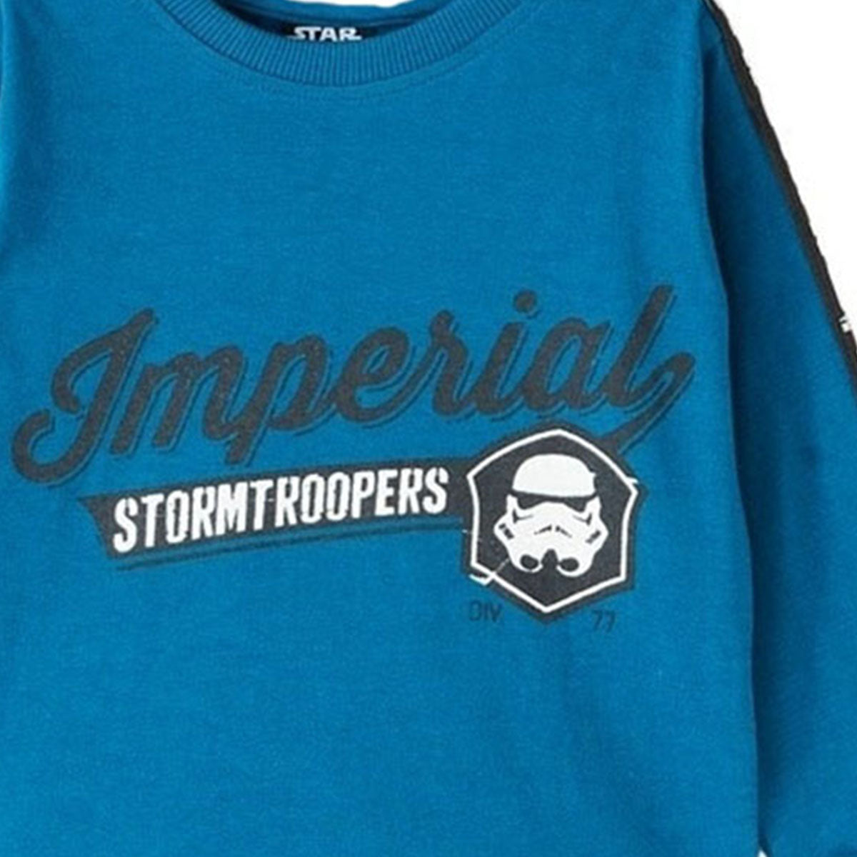 T-Shirt Star Wars - 2A Garçon - Enfant - Bleu - 100% Coton, 160 GSM SJ - TrendyFlair