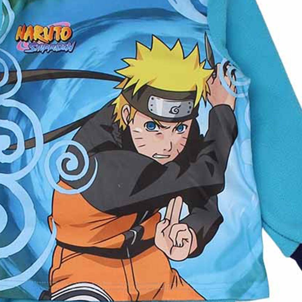 Pyjama polaire Naruto - 6A Garçon - Enfant - Bleu - 100 % Polyester - polaire - TrendyFlair