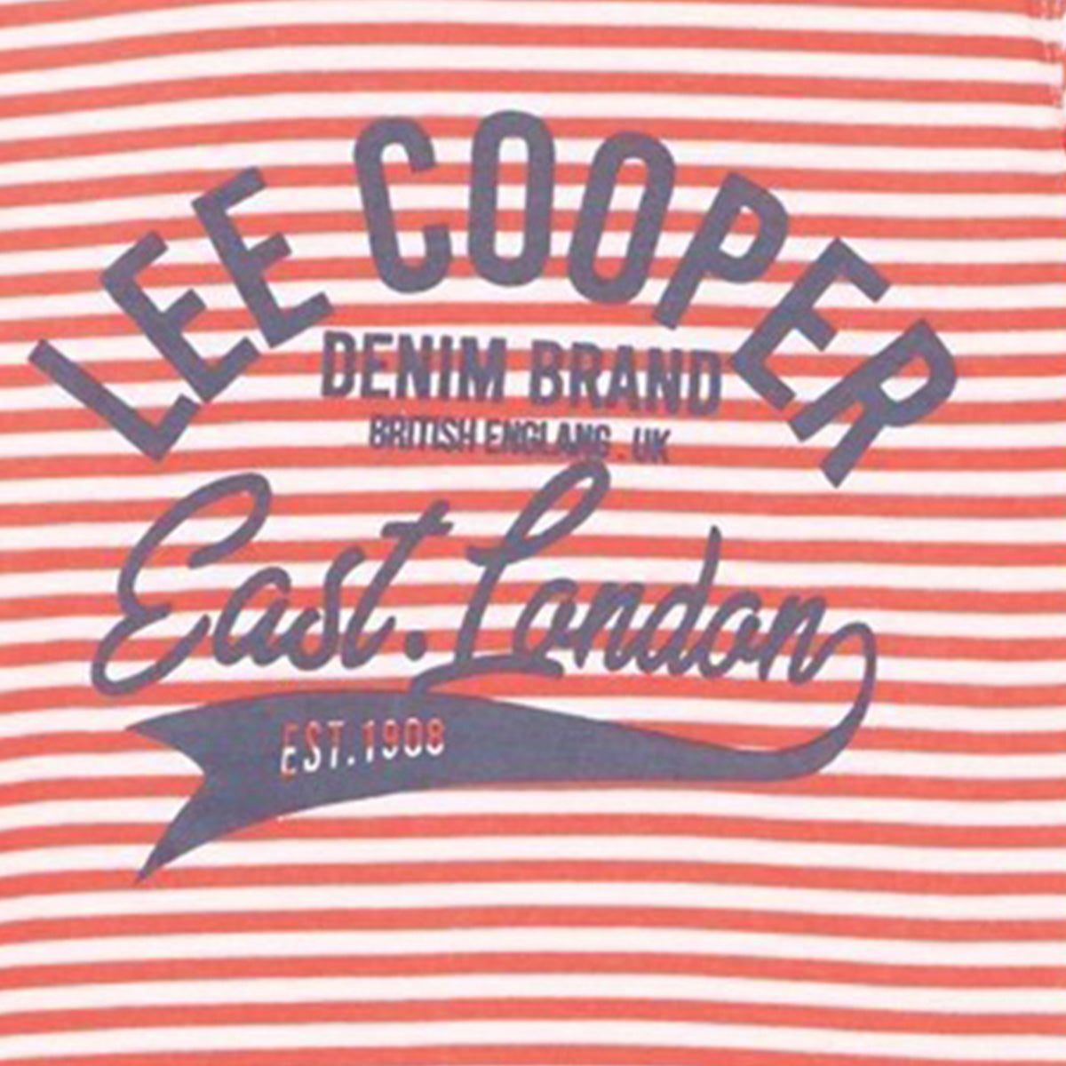 T-Shirt Lee Cooper - 4A Garçon - Enfant - Rouge - 100% Coton - TrendyFlair