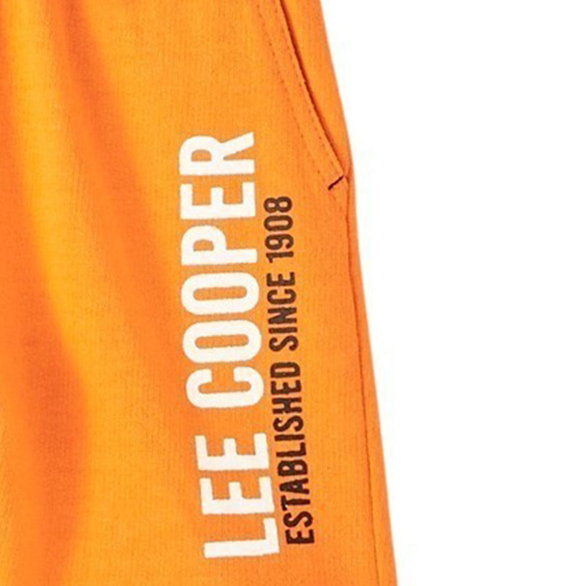 Bermuda Lee Cooper - 4A Garçon - Enfant - Orange - 100% Polyester - TrendyFlair