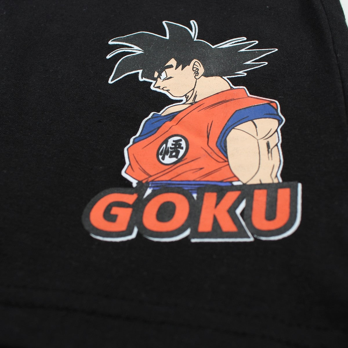Ensemble Dragon ball - 9A Garçon - Enfant - Gris - 100% Coton, 160 GSM SJ; MELANGE: 98% Coton, 2% VISCOSE - TrendyFlair
