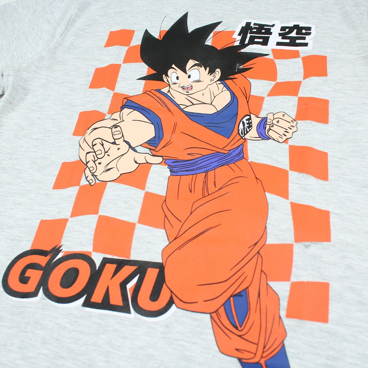 Ensemble Dragon ball - 9A Garçon - Enfant - Gris - 100% Coton, 160 GSM SJ; MELANGE: 98% Coton, 2% VISCOSE - TrendyFlair