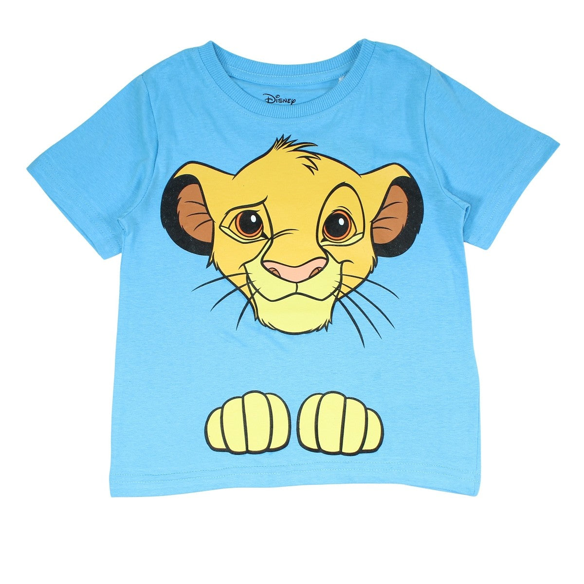 Ensemble Le Roi lion - 4A Garçon - Enfant - Bleu - 100% Coton, 160 GSM SJ, MELANGE: 93% Coton, 7%Polyester - TrendyFlair