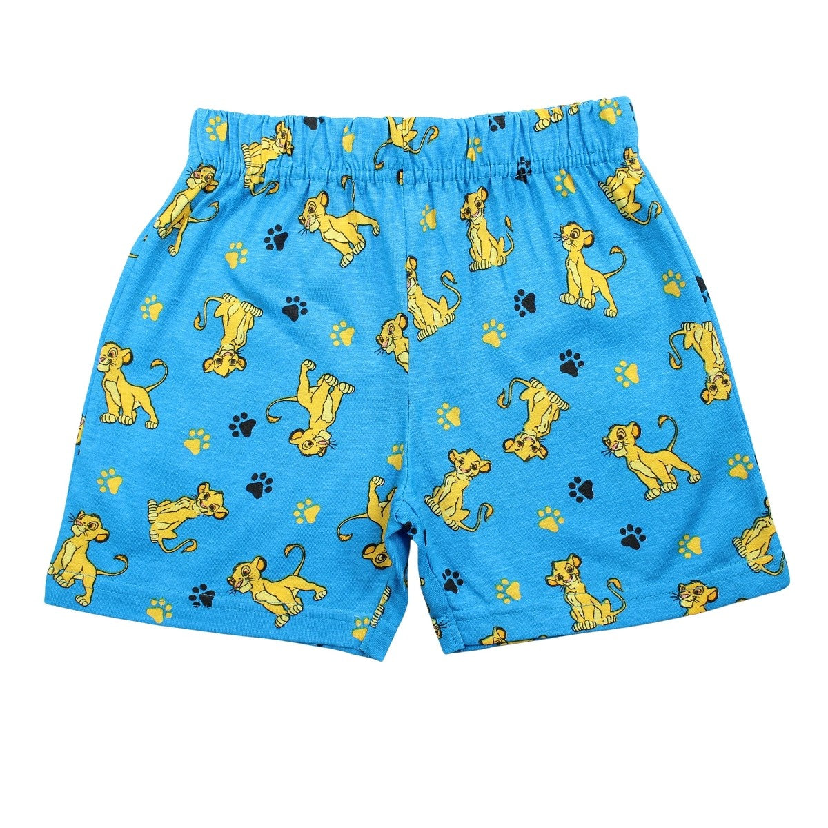Ensemble Le Roi lion - 4A Garçon - Enfant - Bleu - 100% Coton, 160 GSM SJ, MELANGE: 93% Coton, 7%Polyester - TrendyFlair