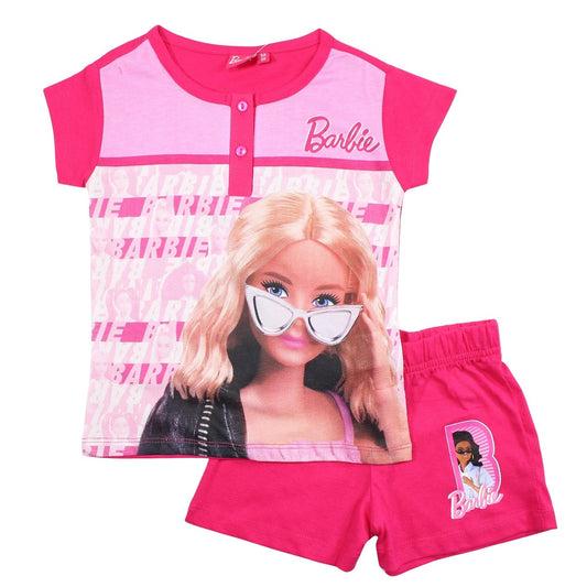Ensemble Barbie - 3A Fille - Enfant - Fushia - 100% Coton - TrendyFlair
