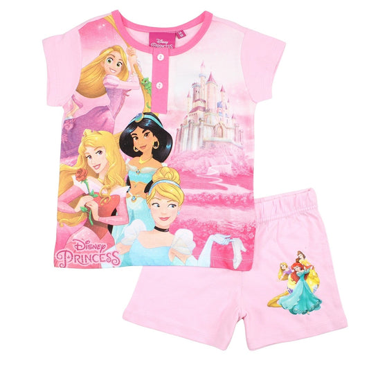 Ensemble Princesse - 4A Fille - Enfant - Rose - 100% Coton - TrendyFlair
