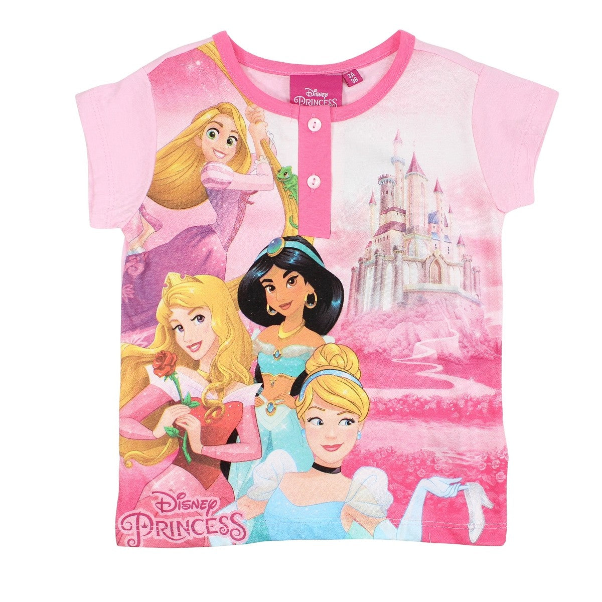 Ensemble Princesse - 4A Fille - Enfant - Rose - 100% Coton - TrendyFlair