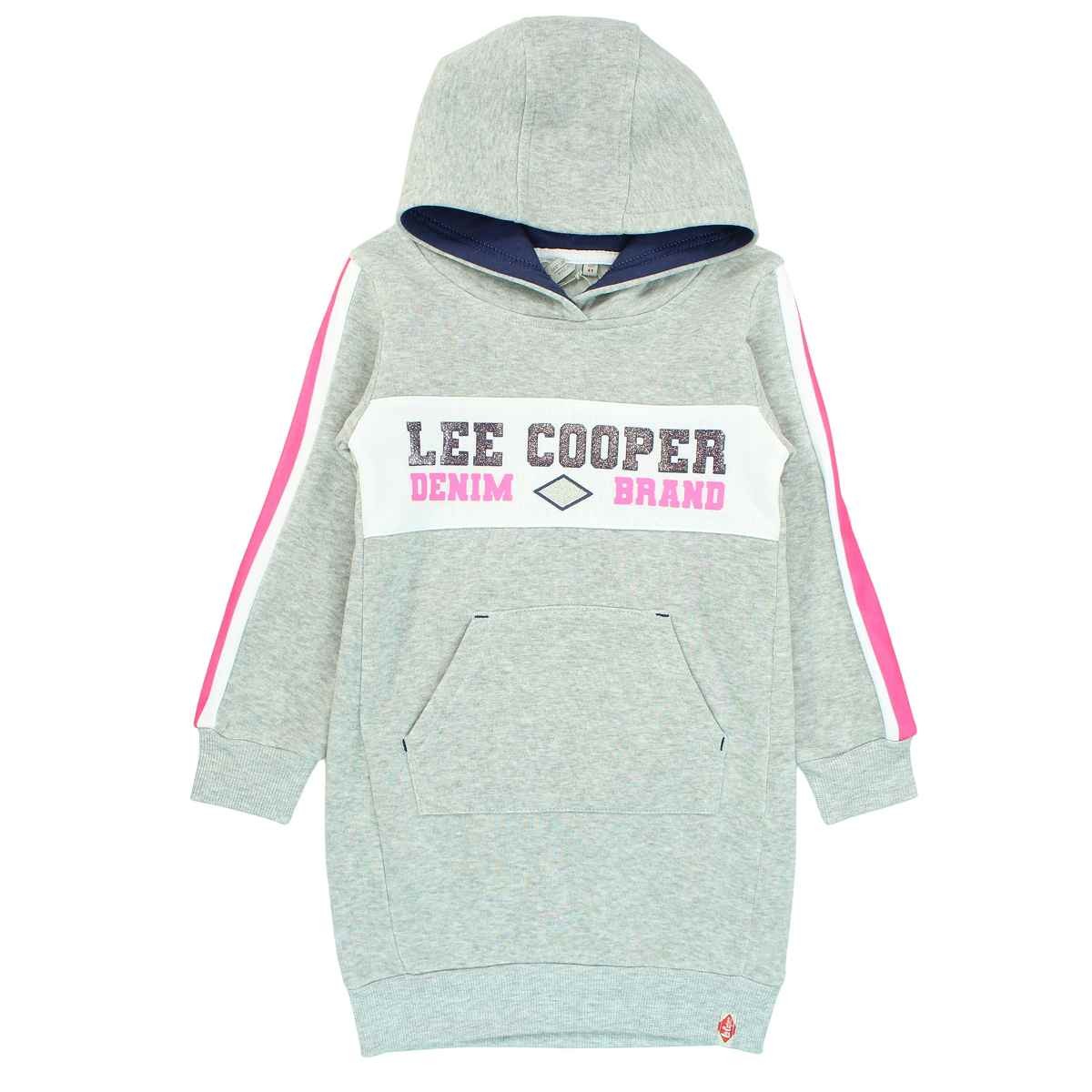 Robe Lee Cooper - 12A Fille - Enfant - Gris - 100 % Polyester - TrendyFlair