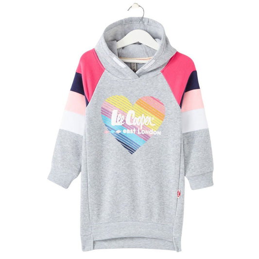 Robe Lee Cooper - 4A Fille - Enfant - Gris - 100 % Polyester - TrendyFlair
