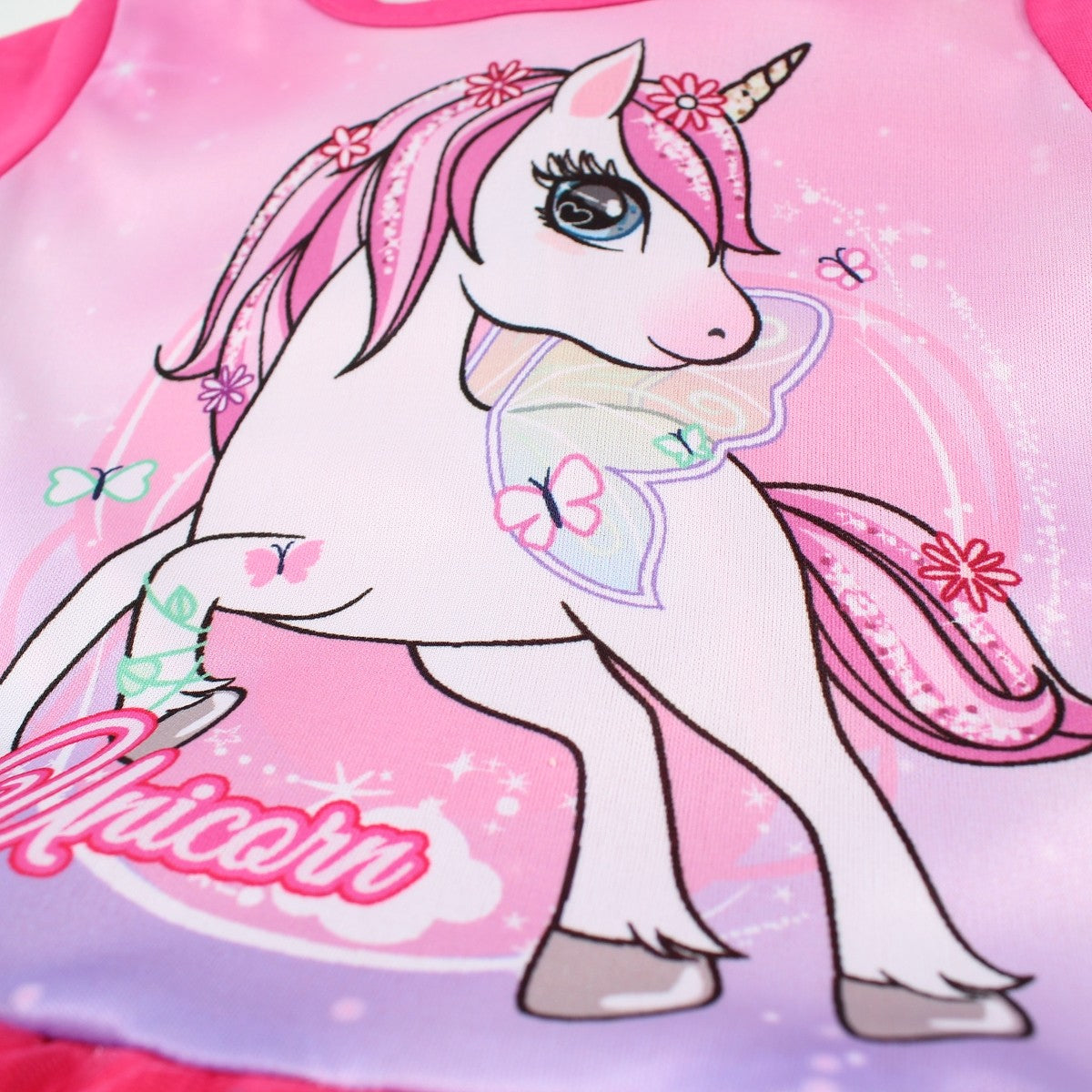 Robe Tulle unicorn - 2/3A Fille - Enfant - Rose - 85%Polyester 15% ELASTHANE - TrendyFlair