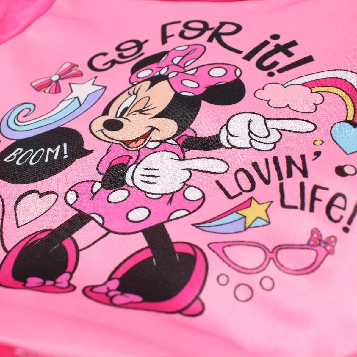 Robe Tulle minnie - 4/5A Fille - Enfant - Rose - 85%Polyester 15% ELASTHANE - TrendyFlair