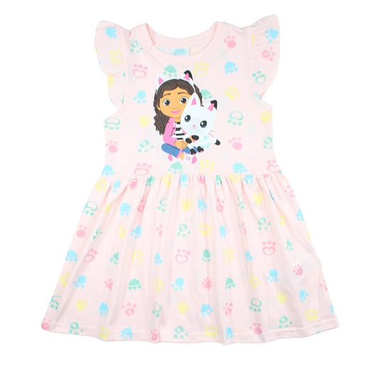 Robe Gabby - 5A Fille - Enfant - Rose - 100% Coton - TrendyFlair