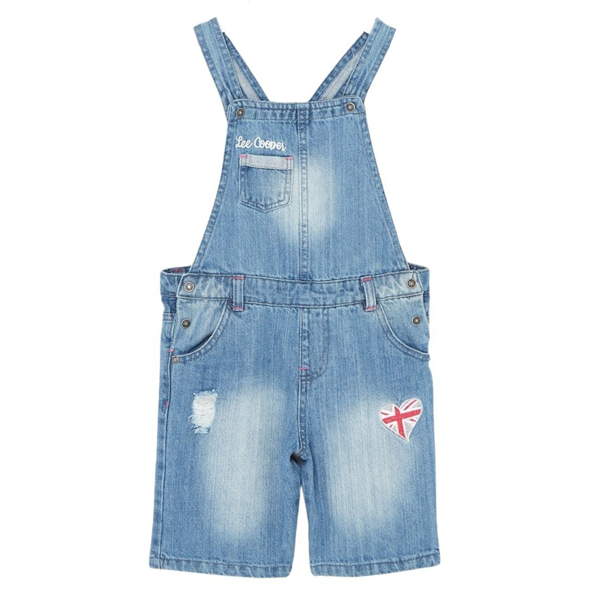 Salopette Lee Cooper - 4A Fille - Enfant - Bleu - 100% Coton - TrendyFlair