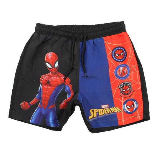 Short de bain spiderman - 7/8A Garçon - Enfant - Noir - 100% Polyester - TrendyFlair