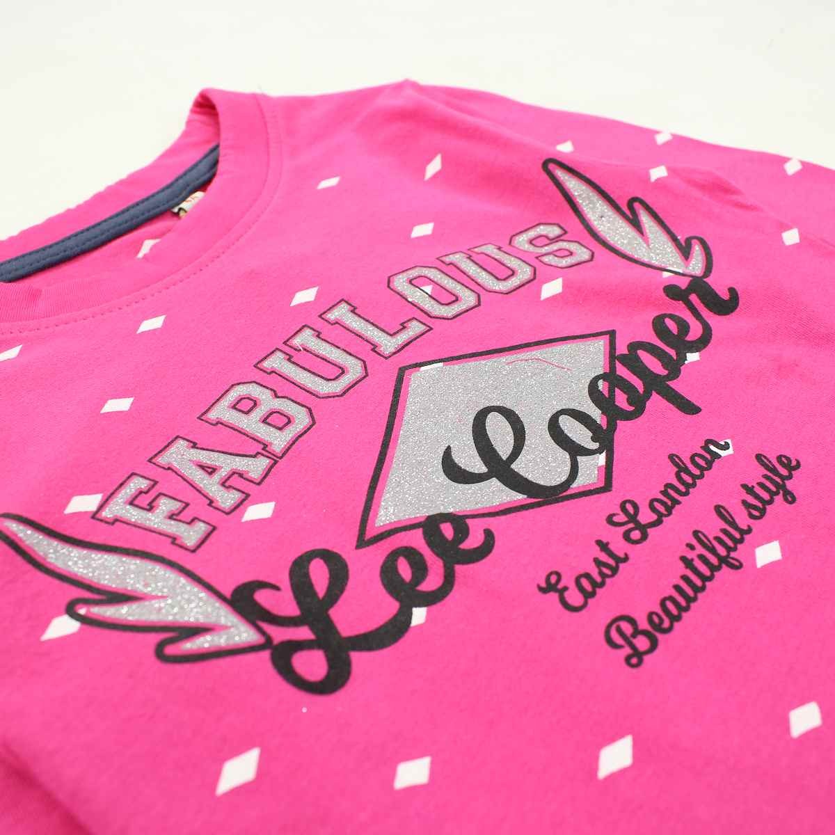 Pyjama coton Lee Cooper - 6A Fille - Enfant - Fushia - 100 % Coton - TrendyFlair