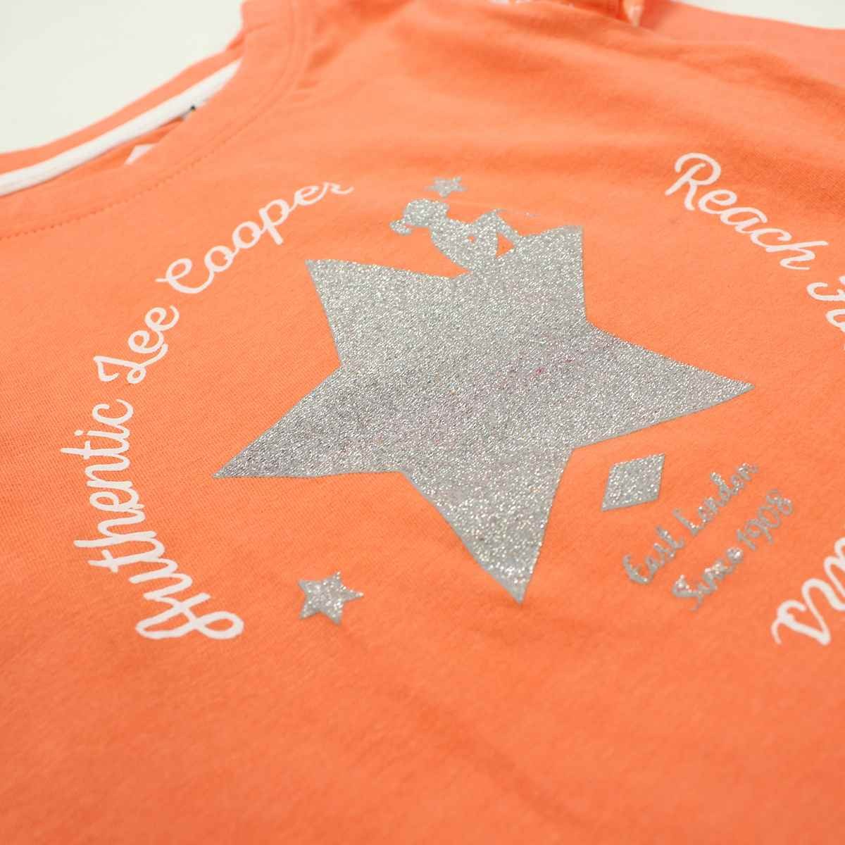 Pyjama coton Lee Cooper - 6A Fille - Enfant - Corail - 100 % Coton - TrendyFlair
