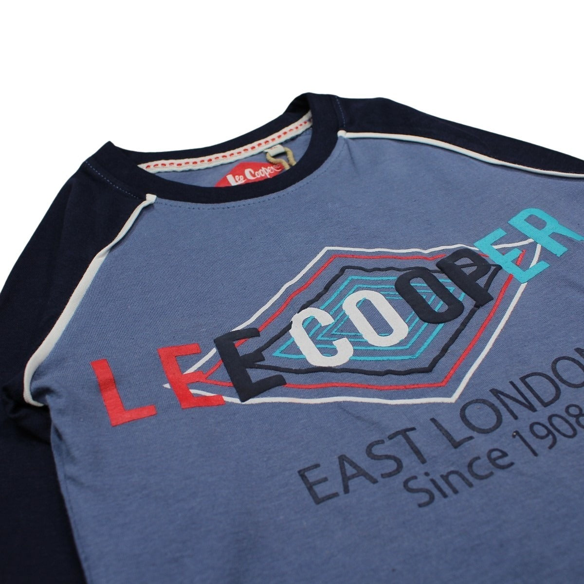 Pyjama Lee Cooper - 6A Garçon - Enfant - Bleu - 100% Coton - TrendyFlair