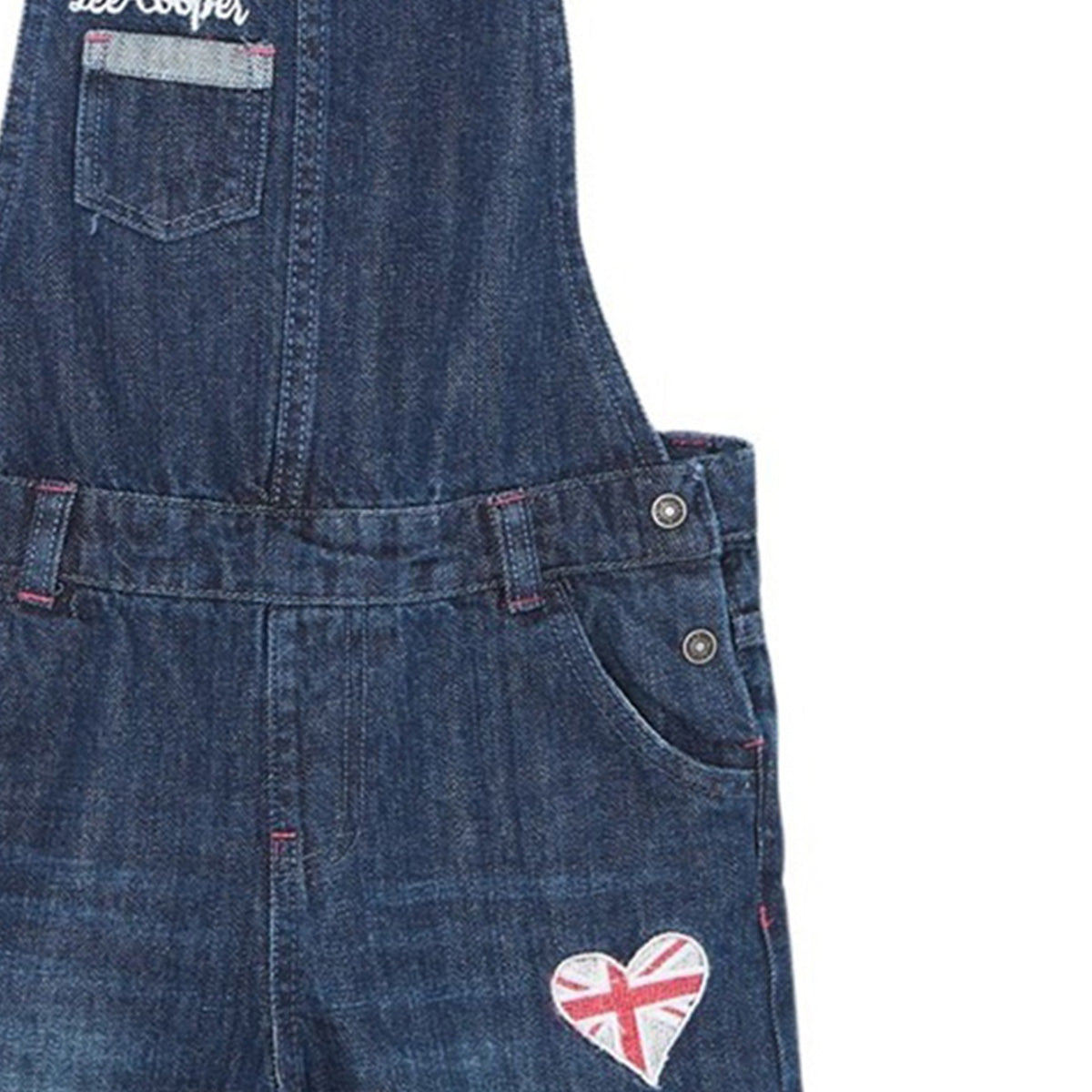 Salopette Lee Cooper - 4A Fille - Enfant - Marine - 100% Coton - TrendyFlair