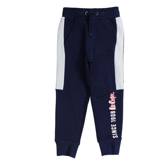 Pantalon de jogging Lee Cooper - 6A Garçon - Enfant - Marine - 60% Coton/40% Polyester, Fleece, 280GSM - TrendyFlair