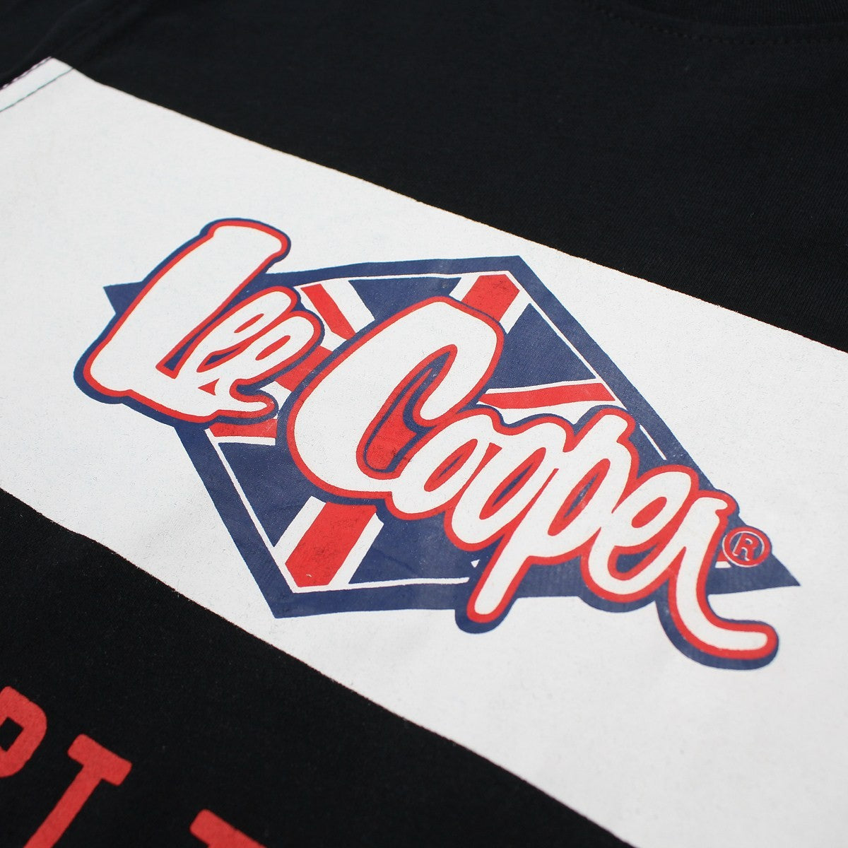 T-Shirt Lee Cooper - 4A Garçon - Enfant - Noir - 100 % Coton - TrendyFlair
