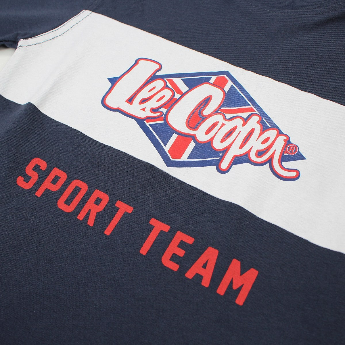 T-Shirt Lee Cooper - 4A Garçon - Enfant - Marine - 100 % Coton - TrendyFlair
