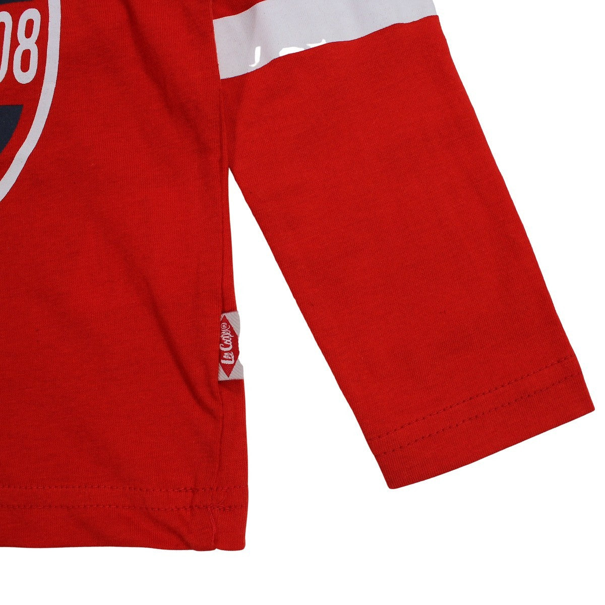 T-Shirt Lee Cooper - 4A Garçon - Enfant - Rouge - 100 % Coton - TrendyFlair