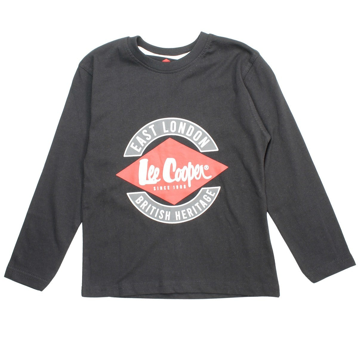 T-Shirt Lee Cooper - 4A Garçon - Enfant - Noir - 100 % Coton - TrendyFlair
