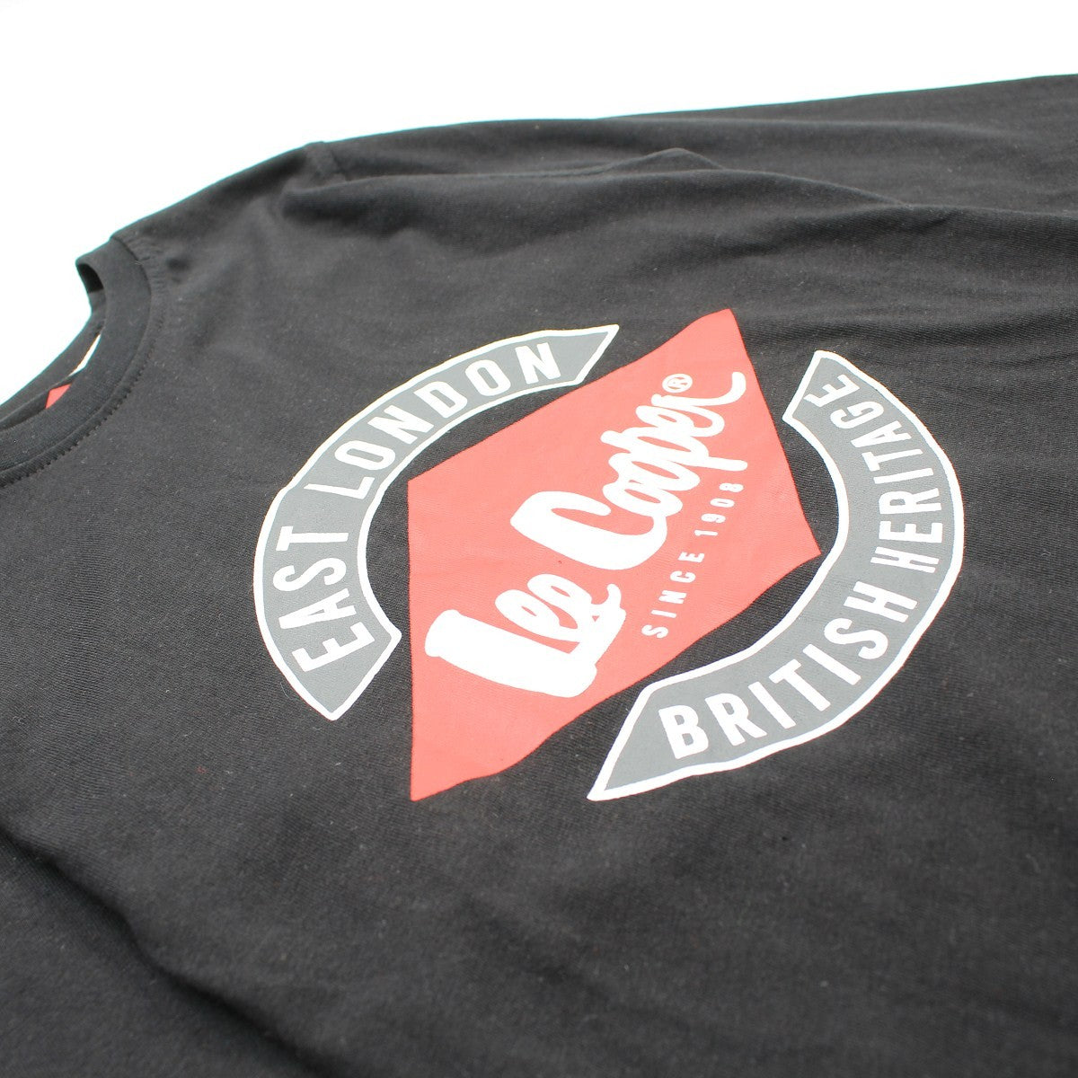 T-Shirt Lee Cooper - 4A Garçon - Enfant - Noir - 100 % Coton - TrendyFlair