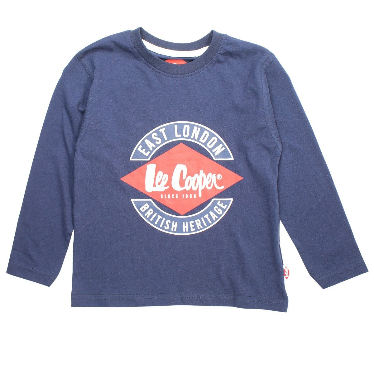 T-Shirt Lee Cooper - 4A Garçon - Enfant - Marine - 100 % Coton - TrendyFlair