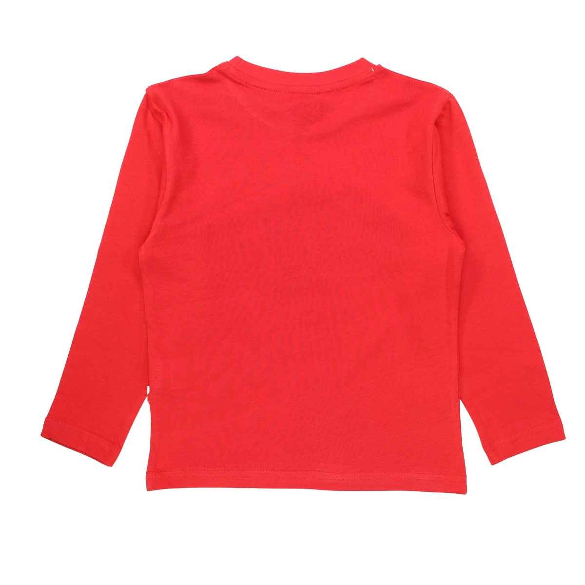 T-Shirt manches longues Lee Cooper - 6A Garçon - Enfant - Rouge - 100 % Coton - TrendyFlair
