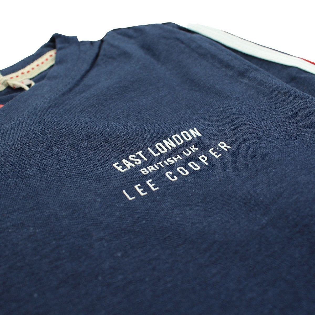 T-Shirt manches longues Lee Cooper - 4A Garçon - Enfant - Marine - 100% Coton S/J GSM 160 - TrendyFlair