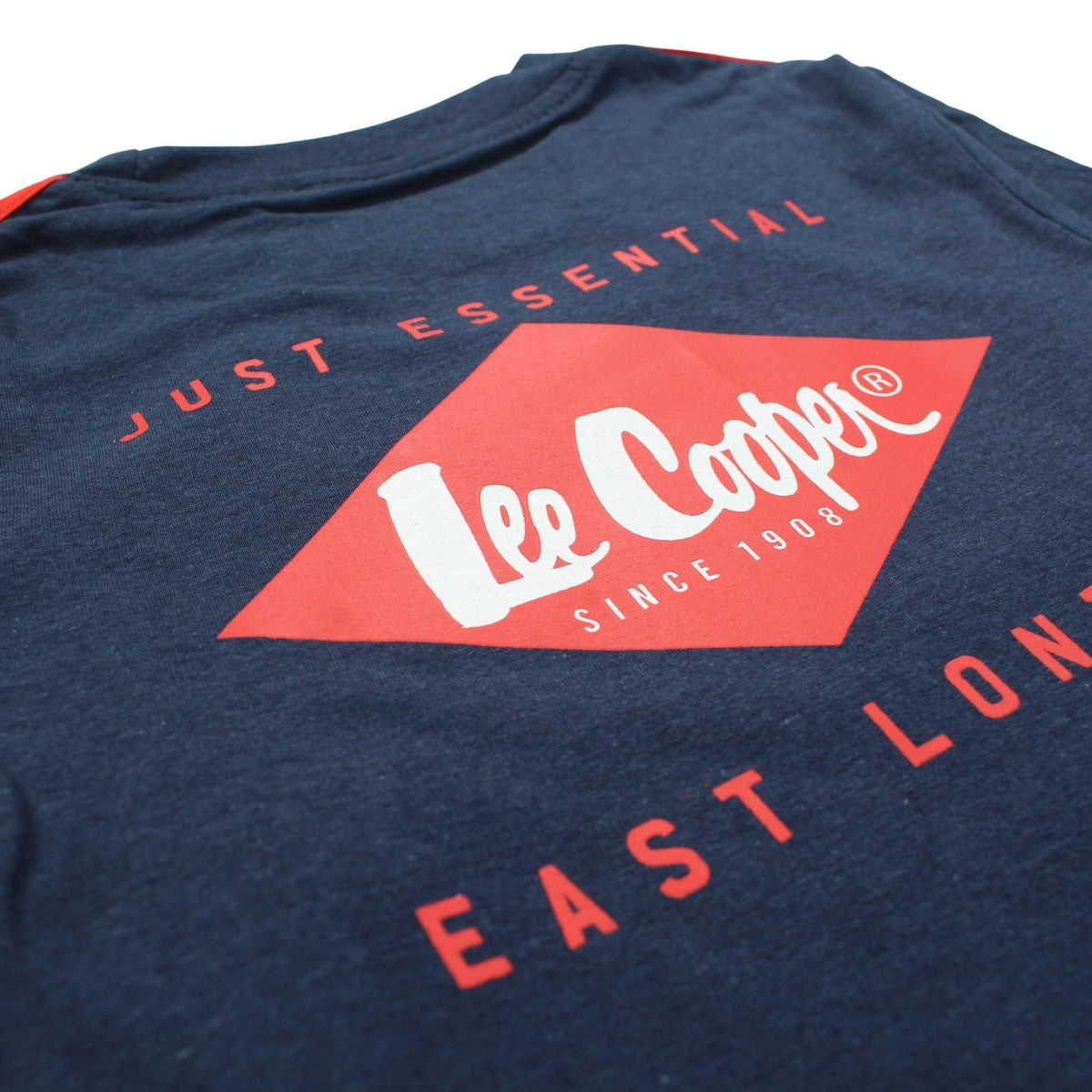T-Shirt manches longues Lee Cooper - 4A Garçon - Enfant - Marine - 100% Coton S/J GSM 160 - TrendyFlair