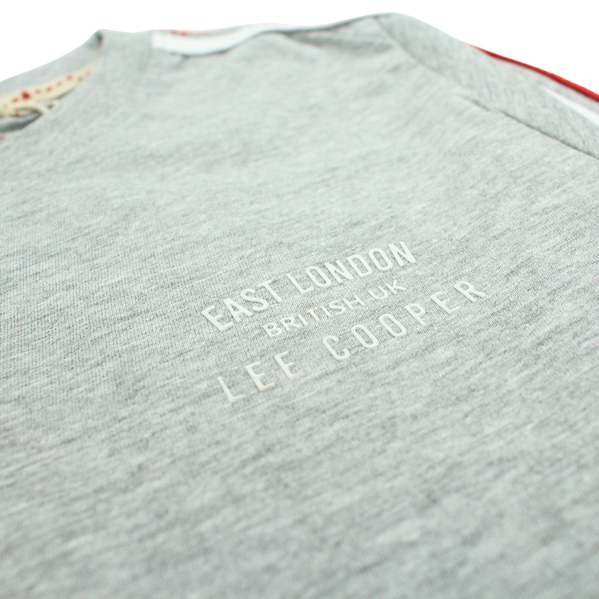 T-Shirt manches longues Lee Cooper - 4A Garçon - Enfant - Gris - 100% Coton S/J GSM 160 - TrendyFlair