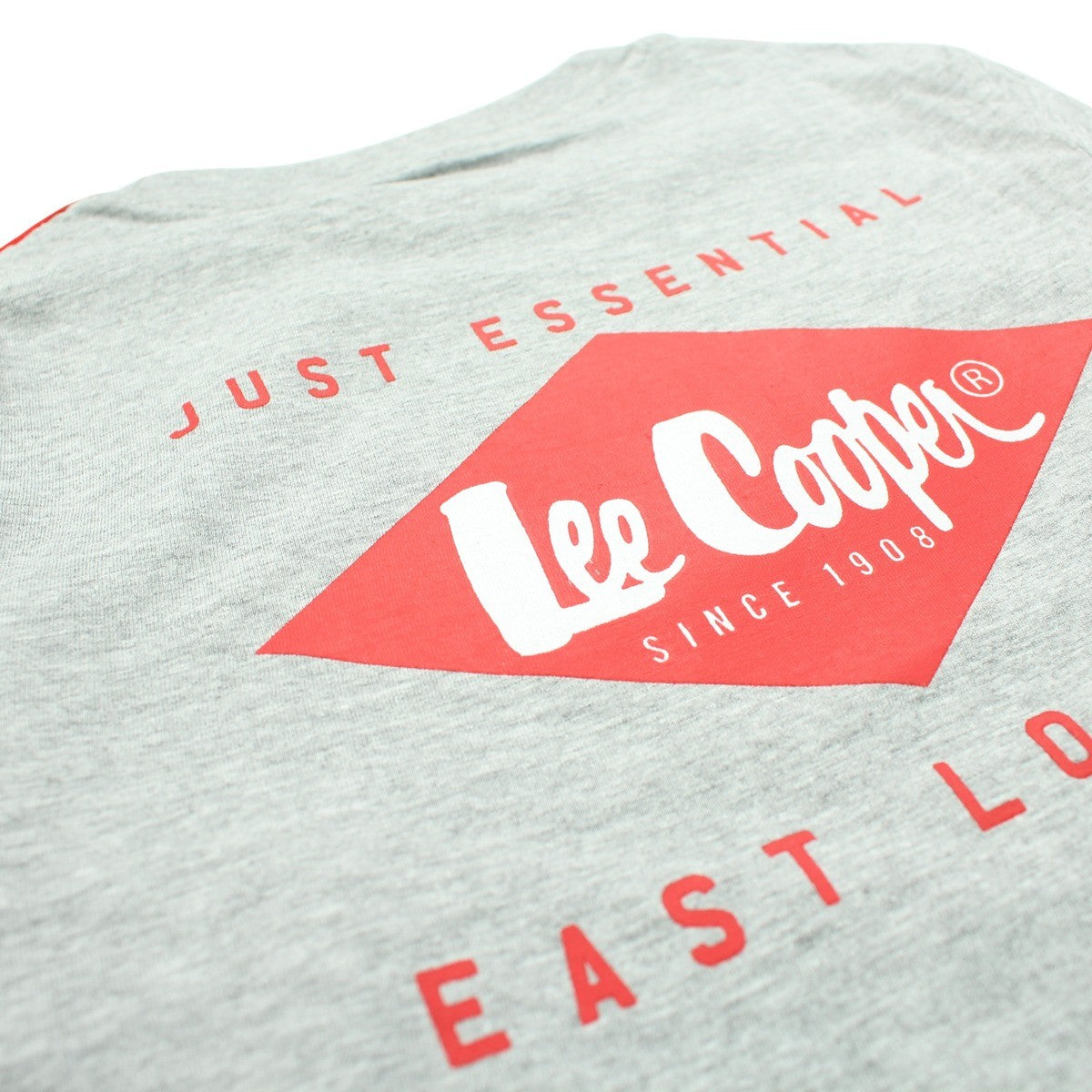 T-Shirt manches longues Lee Cooper - 4A Garçon - Enfant - Gris - 100% Coton S/J GSM 160 - TrendyFlair