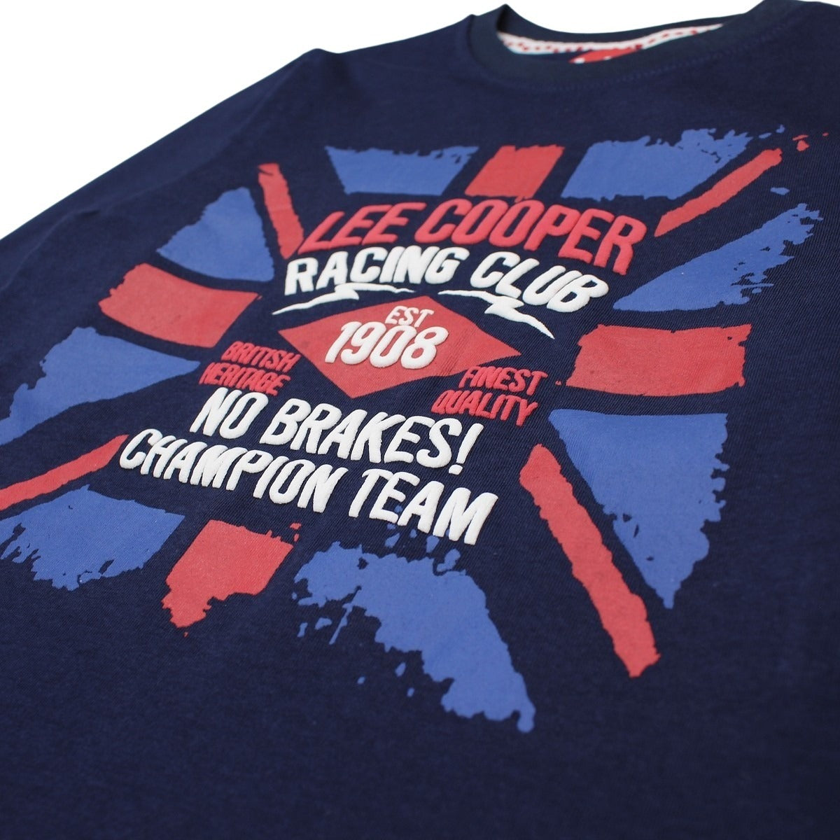 T-Shirt Lee Cooper - 6A Garçon - Enfant - Marine - 100 % Coton - TrendyFlair